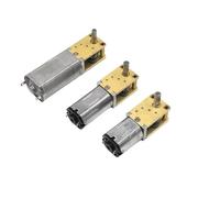 All Metal Gearbox electronic starter Slow Speed Large Torque Worm Gear electronic starter DIY Robot Model N20_(F)50-200RPM_3V-12V RUAJOGYNVM