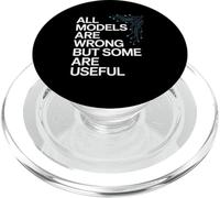 All Models Are Wrong Funny Tech Artificial Intelligence Blague PopSockets PopGrip pour MagSafe