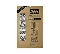 ALL MOUNTAIN STYLE ALL MOUNTAIN STYLEFG2FRSK All Mountain Style Protection de Cadre Protège Votre vélo des Rayures et des Coups Mixte Adulte, Gris (Fractal/Skull), XL