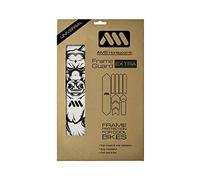 All Mountain Style Honeycomb Extra Frame Guard Stickers Blanc Black Bull