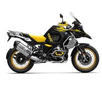 All Mountain Style Kit de Décoration et de Protection pour BMW R1250 GS Adventure 2019-23 40th Anniversaire, Jaune Bee