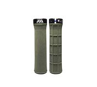 All Mountain Style | Poignée VTT | Model Berm Grip | Légèreté et Grip pour Velo | s'adapte à Tous Les Guidons | 135 mm - 100 g | Double Motif, Double Densité | Accessoire Idéal por VTT