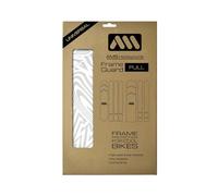 All Mountain Style Protection Cadre VTT en nid d’Abeille - Kit 18 pièces Haute résistance - pour VTT Carbone, Enduro, DH - Installation Facile - Combat Camo White