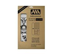 All Mountain Style Unisex's Black/Pitbull AMS High Impact Frame Guard Extra - Protects Your Bike from Scratches and dings