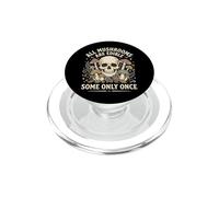 All Mushrooms are Edible Some Only Once Champignons Humour PopSockets PopGrip pour MagSafe