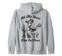All My Hexes Live in Texas Halloween Witch Sweat à Capuche