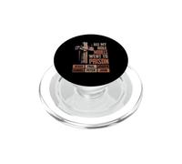 All My Role Models Went Pr Son Jésus Bible Verse Religieux PopSockets PopGrip pour MagSafe