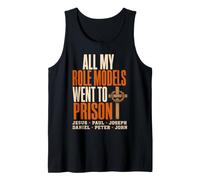 All My Role Models Went to Prison Christians Bible Events Débardeur