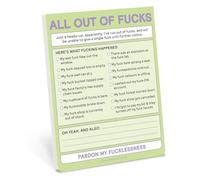 All Out of Fucks Nifty Note