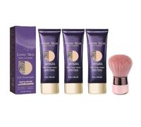 All over Complexion Perfector,Body Makeup Coverage Set,body Coverage Perfector,Tattoo Cover up makeup Waterproof,Transfer-Resistant Body Makeup,Long Last Body Foundation (3 pcs)