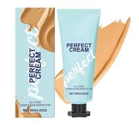 All-Over Complexion Perfector, Crème CC Liquide, Fond De Teint Essence, Fond De Teint Corps Waterproof, Teinte de Peau Waterproof et Résistante au Transfert, Anti-Cernes (Nude, 80g)
