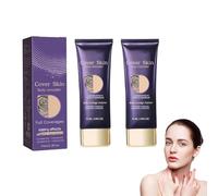 All over Complexion Perfector Lot de 2 masques de maquillage imperméables et résistants aux transferts pour femme 74 ml
