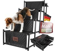 all Pets United® Rampe pour Chien et Chat Pliable Aide à l'entrée dans Le Coffre Escalier pour Animaux domestiques pour Grands et Petits Animaux (Escalier)