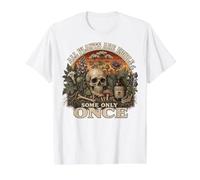 All Plants are Edible Some Only Once Funny Men Women T-Shirt Graphique avec Valeur