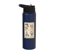 All Plants are Edible Some Only Once Funny Plant Lover Citation Stainless Steel Insulated Water Bottle