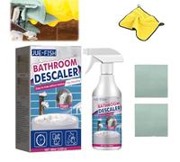 All-Purpose Bathroom Descaler Foam Spray, Multifunctional Stubborn Stains Cleaner, Deep Cleaning Bubble Spray For Bathtub, Toilet, Glass, Faucet