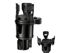 All Purpose Car Cup, Holder Expander, Non Slip Organizer, Drink Storage with Secure Base for Mugs and Snacks, Truck, Front Seat, Road Trip, Daily Commute, Center Console, 10x2.56 inches