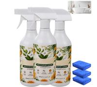 All Purpose Citrus Cleaner,Deep Cleaning Foam Spray with Fresh Scent，3PC | Universel Nettoyant Sol Carrelage,All-Purpose Deep Cleaning Spray for Kitchen Grease,Bathroom Tiles,Car Interior Upholstery