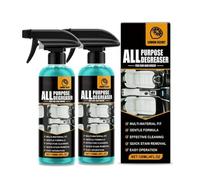 All Purpose Degreaser-All Purpose Cleaner for Car and House Lemon Scent Heavy-Duty Cleaning Spray Quick Stain Removal, All-purpose Deep Cleaning Spray for Car Interior, Kitchen Grea, 120ml (2)
