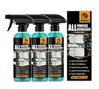 All Purpose Degreaser-All Purpose Cleaner for Car and House Lemon Scent Heavy-Duty Cleaning Spray Quick Stain Removal, All-purpose Deep Cleaning Spray for Car Interior, Kitchen Grea, 120ml (3)