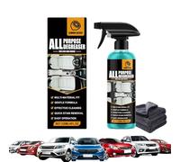 All Purpose Degreaser, Lemon Scent, Car Interior Cleaner, Quick Stain Removal for Automotive, Household (1 PCS)