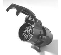 All Ride Adaptateur remorque 13 à 7 pôles - Puissance 12V - Convient aux remorques, caravanes et porte-vélos - Plastique - Noir
