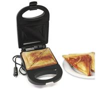 All Ride Appareil à sandwich électrique 24V - Tostimaker, presse à sandwich Panini - 120 Watt - pour camion, voiture, voiturette, caravane