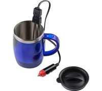 All Ride Gobelet thermique 24 V - Cafetière avec élément chauffant - Bouilloire 350 ml - Bleu