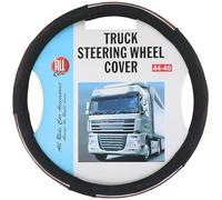 All Ride Couvercle De Volant Camion Avec Diamètre 44-46cm Design Élégant En Caoutchouc Facile À Installer Noir/Aspect Bois