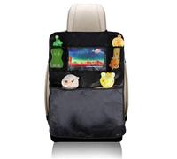 All Ride Organisateur de Voiture - 70 x 45 CM - Multiples Compartiments de Rangement - Rangement pour Téléphone/Tablette - Facile à Fixer - Noir