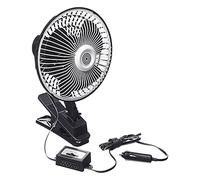 All Ride Ventilateur de voiture 12 volts - avec Clip - Oscillant