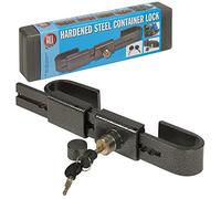 Serrure robuste et réglable en acier trempé pour garage, entrepôt, sécurité