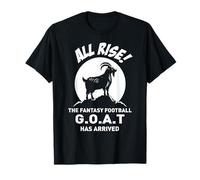 All Rise The Fantasy Football Goat est arrivé Fan de Football T-Shirt