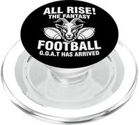 All Rise The Fantasy Football Goat Has Arrived Citation Humoristique PopSockets PopGrip pour MagSafe