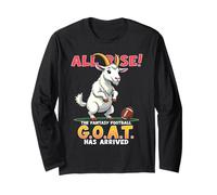 All Rise The Fantasy Football Goat Has Arrived Men Women Manche Longue