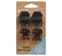 All Round Eco, Lot de 4 petites griffes en plastique recyclé