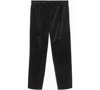 All Saints AllSaints Black Aleida Vel Trousers