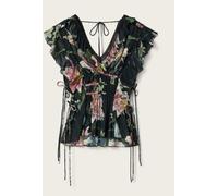 All Saints AllSaints Black Canto Top