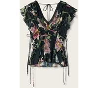 All Saints AllSaints Black Canto Top