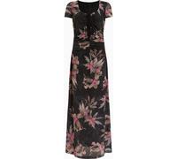 All Saints AllSaints Black Gabby Mesh Dress Black 6