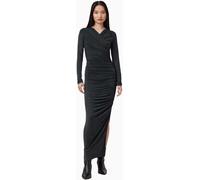 All Saints AllSaints Black Hanako Cupro Dress Black EU 42 (UK 14)