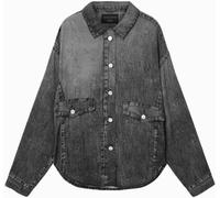 All Saints AllSaints Black Hettie Shacket