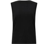 All Saints AllSaints Black Imogen Black Crew Neck Cotton Tank