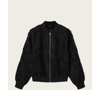 All Saints AllSaints Black Jade Embroidered Bomber Jacket