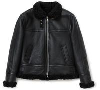 All Saints AllSaints Black Lorel Flying Jacket
