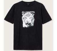 All Saints AllSaints Black Static T-Shirt Dress Black XS (EU 34)