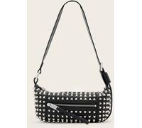 All Saints AllSaints Black Vega Emb Mini Shoulder Bag