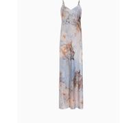 All Saints AllSaints Blue Bryony Blue Floral Print V-Neck Maxi Dress Blue EU 38 (UK 10)