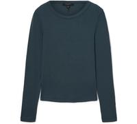 All Saints AllSaints Blue Rina Long Sleeve Crew Neck T-Shirt