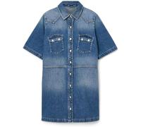 All Saints AllSaints Blue Rock Denim Dress Blue 8